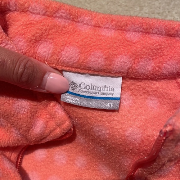 4T Columbia Fleece jacket - Picture 6 of 6
